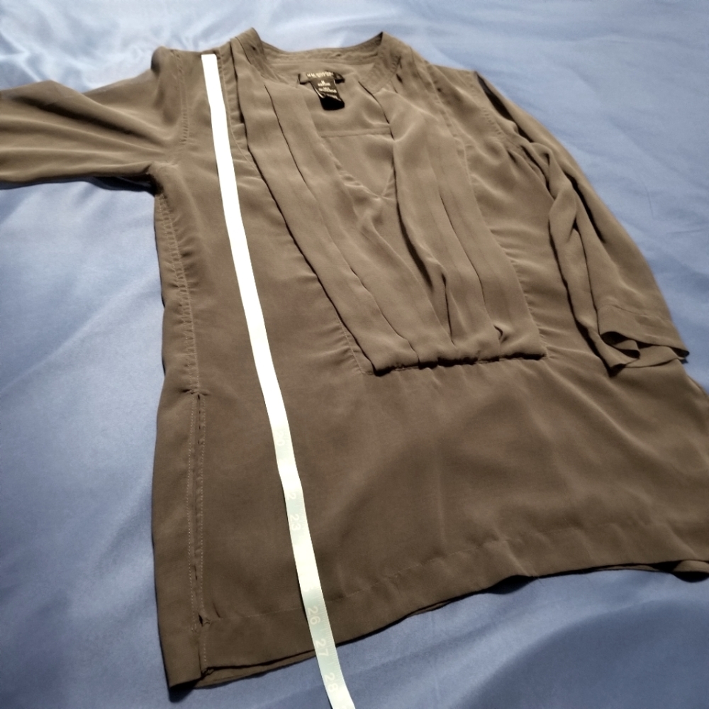 M M COUTURE Sheer Relaxed Fit Blouse - Picture 7 of 10